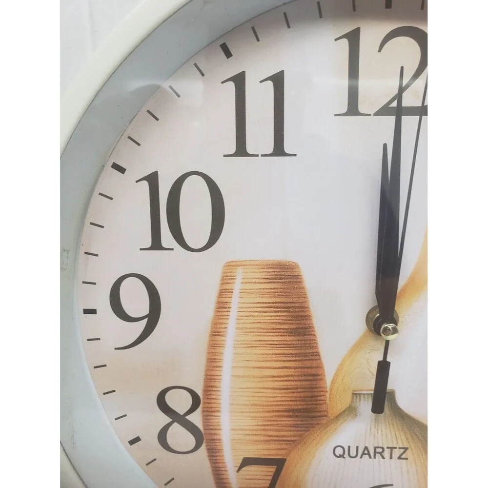 Kitchen Plastic Wall Clock, app.11.5